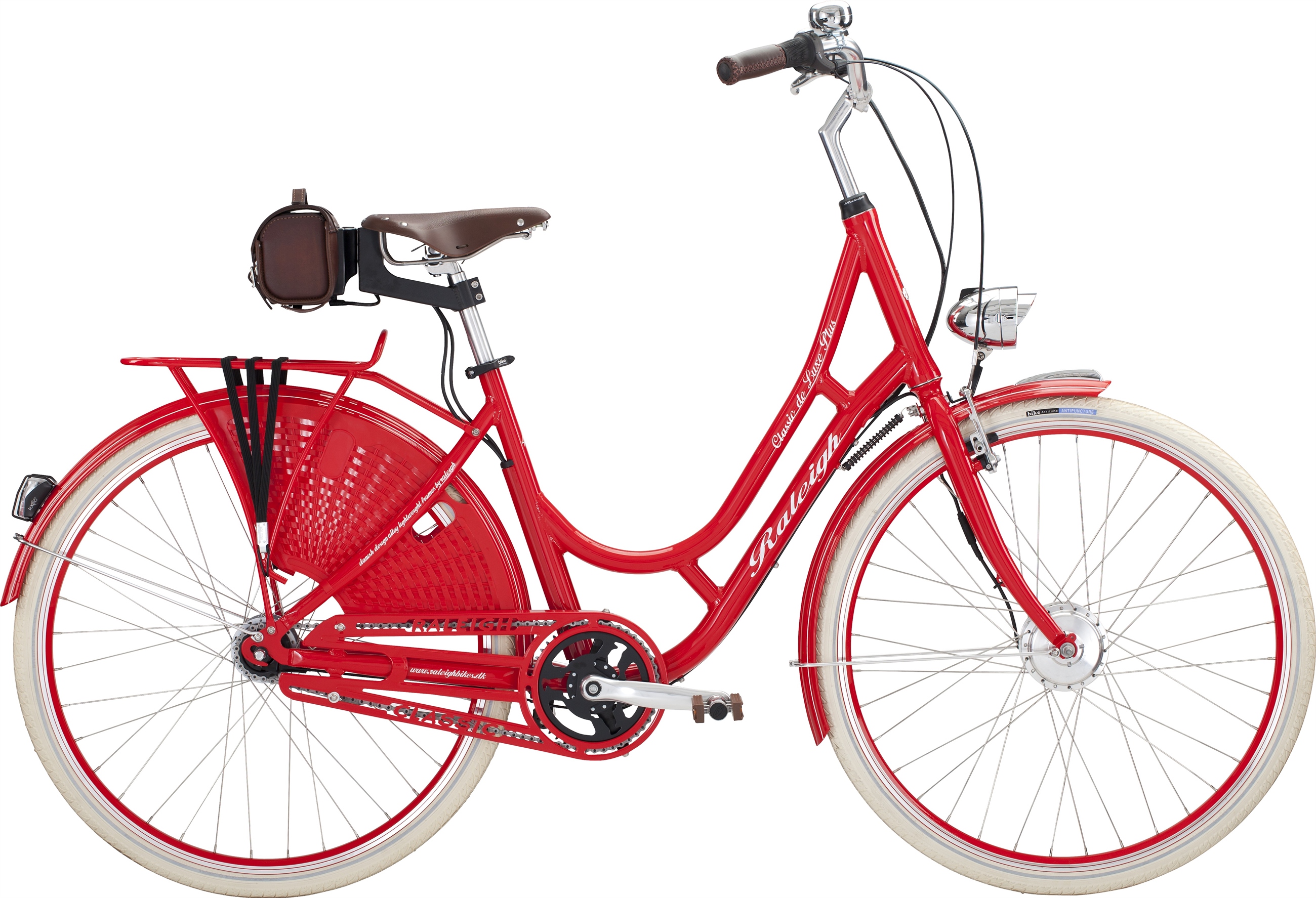 132347 raleigh classic de luxe plus lady 47cm red